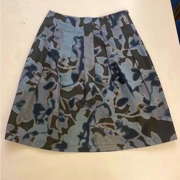 ETRO $2000 Printed Knee-Length Skirt With Pockets. IT 44, US 10. Abstract print - Picture 6 of 7